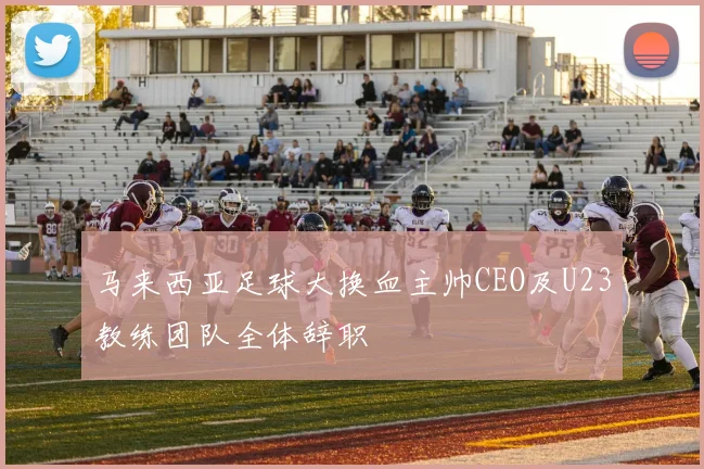 马来西亚足球大换血主帅CEO及U23教练团队全体辞职
